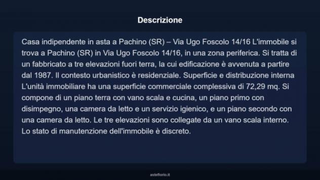 Immobile in asta di 72 m² in vendita a Pachino - Foto 4