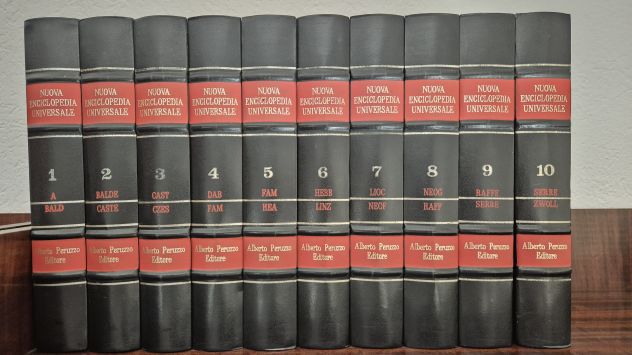 NUOVA ENCICLOPEDIA UNIVERSALE PERUZZO EDITORE