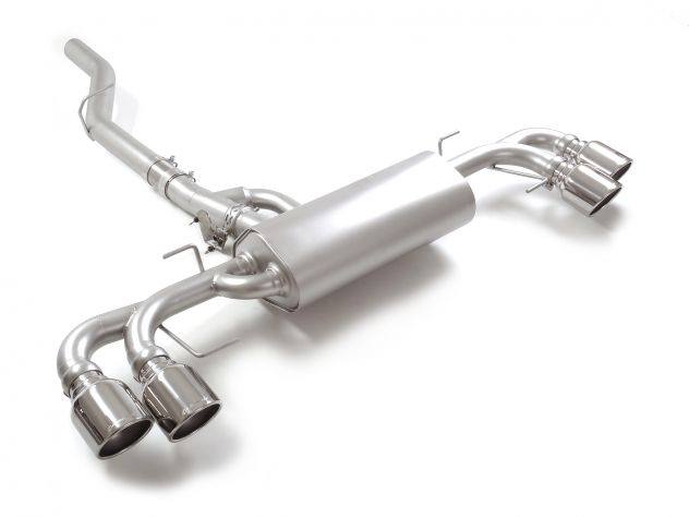 Maserati Grecale silenziatore posteriore centrale Ragazzon Inoxcar