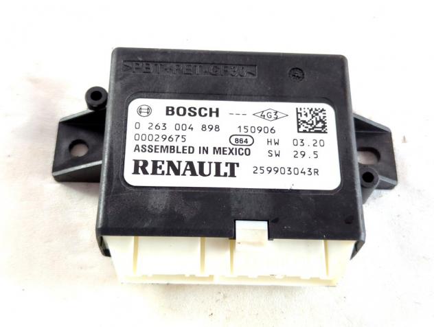 259903043R CENTRALINA SENSORI DI PARCHEGGIO RENAULT KADJAR 1.5 D 81KW AUT 5P (2016) RICAMBIO USATO 0263004898