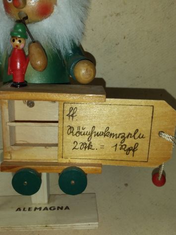 SIMPATICO GADGET PUBBLICITARIO IN LEGNO VINTAGE - Foto 8