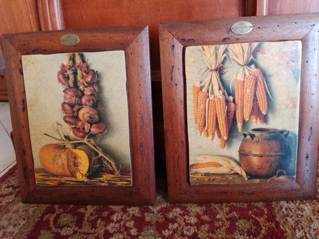 Coppia Quadri Vintage Esposizione Made in Francia - Foto 7