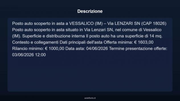 Immobile in asta di 14 m² in vendita a Vessalico - Foto 3