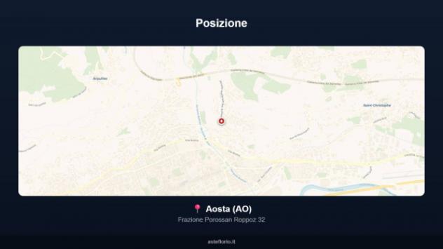 Immobile in asta di 144 m², box auto in vendita a Aosta - Foto 9