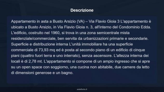 Immobile in asta di 73 m² in vendita a Busto Arsizio - Foto 8