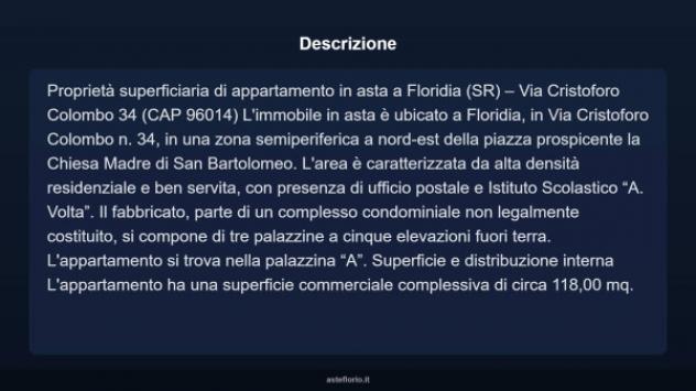 Immobile in asta di 118 m² in vendita a Floridia - Foto 4