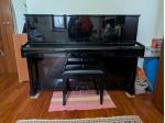 VENDO PIANOFORTE VERTICALE TEDESCO MARCHIO SCHILLER A 88 TASTI E TRE PEDALI