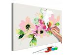 Quadro Fai Da Te 60x40 Cm. Floreal N.9 Arredalacasa Spedizione Gratis