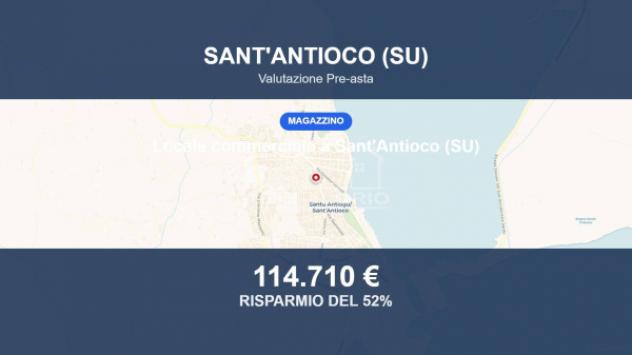 Immobile in asta di 321 m² in vendita a Sant'Antioco