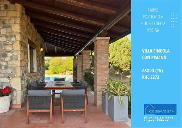 2373 - Villa con piscina e parco ad Asolo (TV) Rif. 2373 - Foto 6