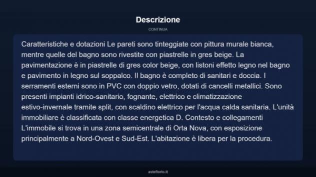 Immobile in asta di 40 m² in vendita a Orta Nova - Foto 10