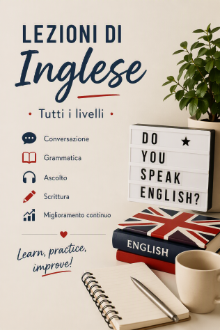lezioni e ripetizioni di lingua inglese