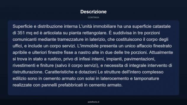 Immobile in asta di 351 m² con più di 5 locali in vendita a Roma - Foto 4