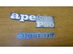 Coppia Targhette Piaggio Ape TM P 50 Elestart