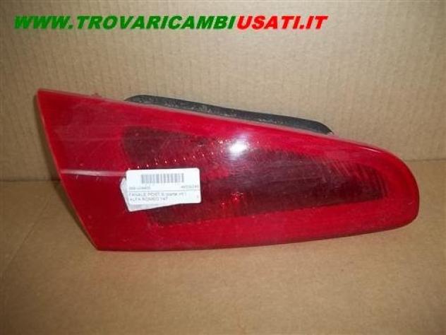 FANALE POST.S.(parte int.) ALFA ROMEO 147 999-U04405 Parti elettriche  Fanaleria  Fanali  Fanale post. sx. ALFA ROMEO - 147 - 01-11-2004 - 01-07-2011
