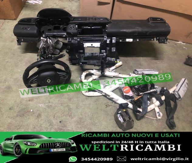 KIT AIRBAG JEEP RENAULT KADJAR 2024