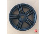 6BE080 CERCHIO IN LEGA 15  NERO SATINATO AIXAM COUPE E-COUPE
