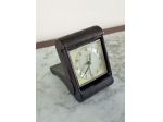 Antico Orologio sveglia viaggio pieghevole anni '40-50 " MAUTHE " da colle
