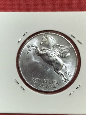 Moneta da collezione lire 10 Pegaso Ulivo 1959 SPL/fdc - Foto 2