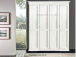 Armadio Bianco 4 ante smontabile - L.210 - Nuovo