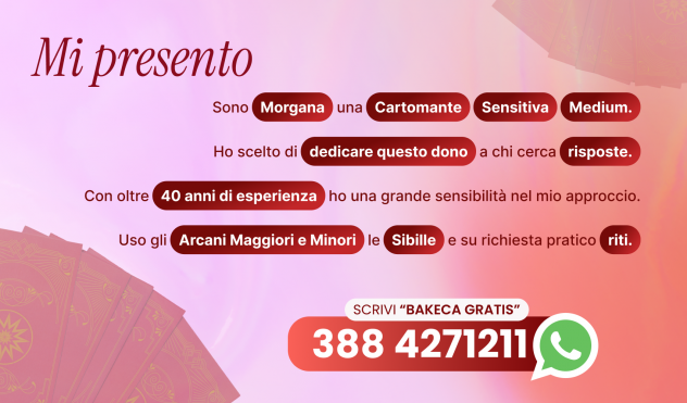 Consulto telefonico Cartomanzia 30€ - Cartomante Morgana - Foto 2