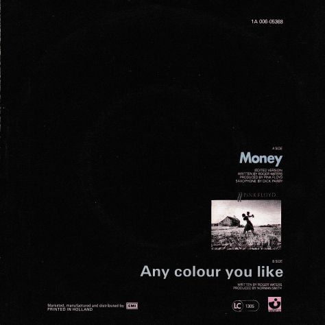 PINK FLOYD - Money / Any Colour You Like - 7'' / 45 giri 1973 EMI / Harvest - Foto 2