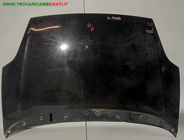 COFANO ANT. NERO ( 3 BULLI) 999-U1308851 Carrozzeria Lamierati esterni Cofano Cofano ant. ABARTH - GRANDE PUNTO - 01-09-2007 - 01-12-2010, ABARTH -