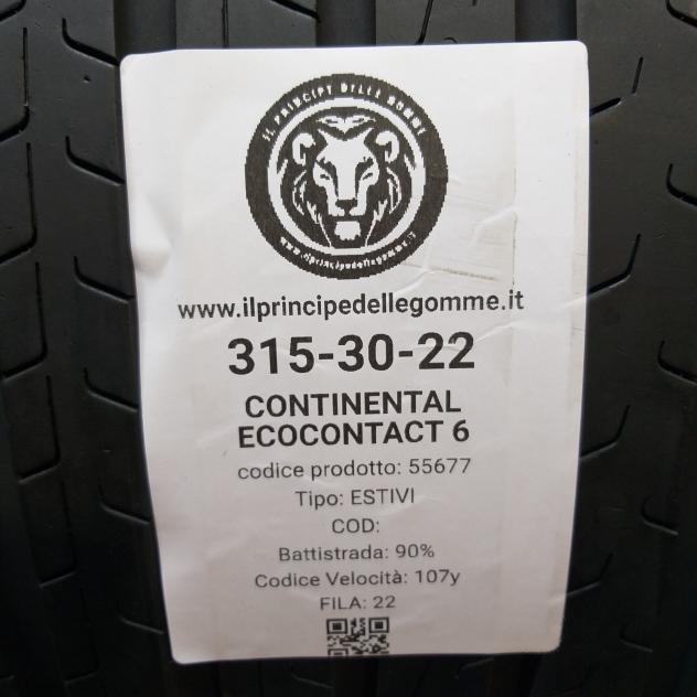 2 GOMME 315 30 22 CONTINENTAL A55677 - Foto 2