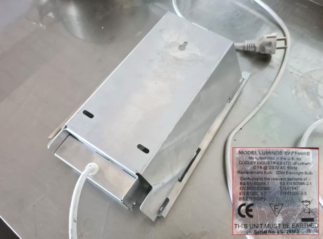 lampada a led acchiappa mosche usata - Foto 2