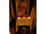 Panche per chiesa private e zona di preghiamo