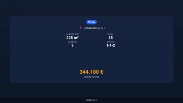 Immobile in asta di 225 m² con più di 5 locali in vendita a Catanzaro - Foto 17