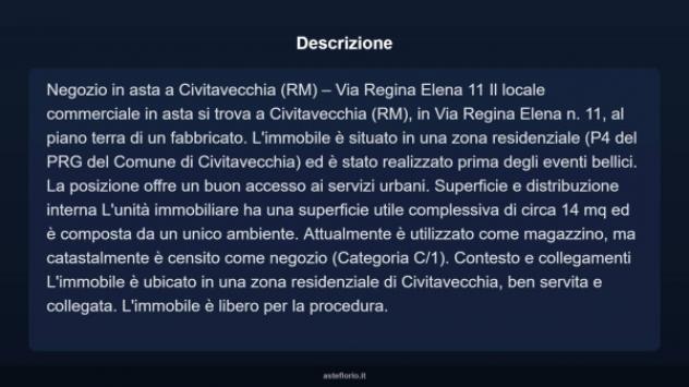 Immobile in asta di 14 m² in vendita a Civitavecchia - Foto 3