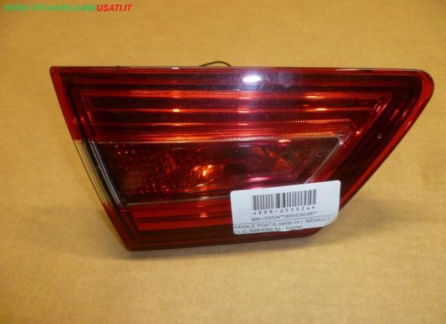 FANALE POST.S.(parte int.) RENAULT CLIO (B98/K98) 5p / Sporter  Parti elettriche  Fanaleria  Fanali  Fanale post. sx. RENAULT - CLIO IV 3/5P E SPORTER