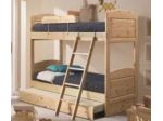 Letto a castello in pino grezzo  per casa, per agriturismo  nuovi di fabbrica