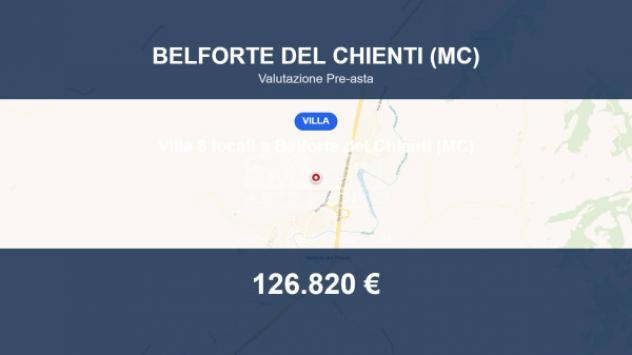 Immobile in asta di 303 m² con più di 5 locali e box auto in vendita a Belforte del Chienti