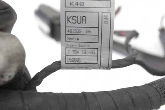 BMW K 1200 R 12517704181 CABLAGGIO MOTORE K43 04 - 16 ENGINE WIRING HARNESS - Foto 4
