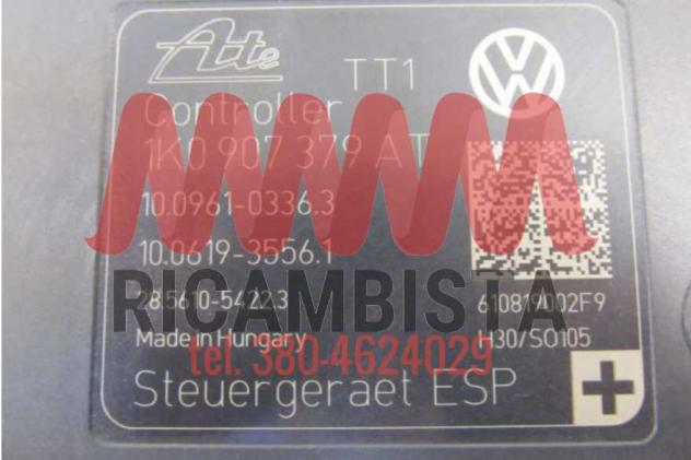 1K0907379AT Volkswagen Caddy centralina gruppo pompa ABS