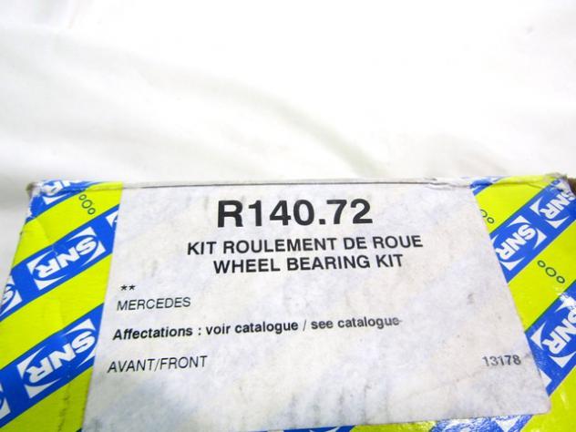 R140.72 KIT CUSCINETTO RUOTA ANTERIORE SNR MERCEDES BENZ BM 100 2.4 D 53 KW RICAMBIO NUOVO - Foto 4