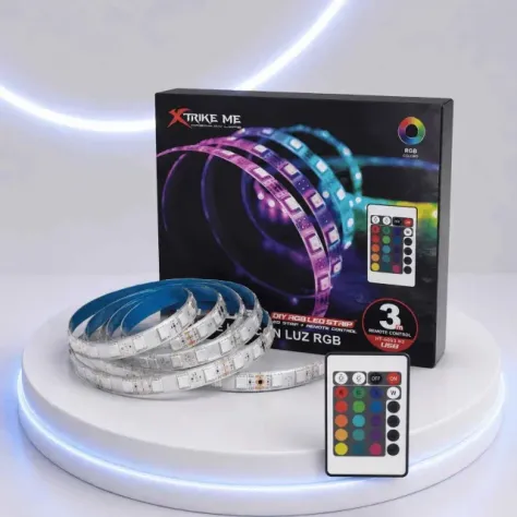 Striscia LED RGB XTRIKE con Telecomando – Nuova - Foto 3