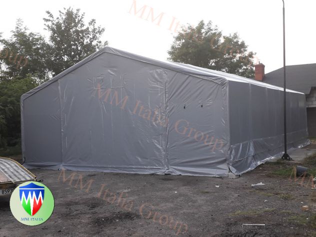 STRUTTURE PER RICOVERO ATTREZZI 8,0 X 24,0 X 5,12 MT. MM ITALIA GROUP - Foto 5