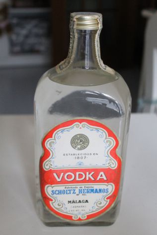 Vodka SCHOLTZ HERMANOS MALAGA ESPANA