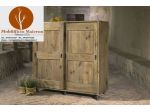 Mobili Rustici Mobile Credenza Bologna Legno Vecchio di Pino cod 12021