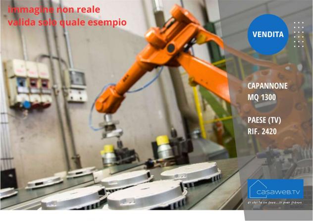 2420 - Capannone 1300 mq a Paese (TV) Rif. 2420 - Foto 5