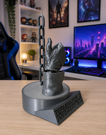 Lampada LED Terminator 2 Judgment Day – Mano Robotica con Catena - Collezione - Foto 3