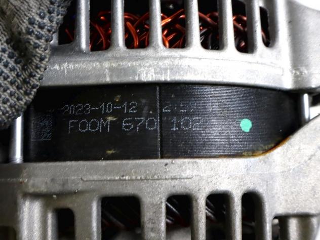 52182437 ALTERNATORE FIAT DUCATO (250_) 120 MULTIJET 2.2 D 88KW (2021) RICAMBIO USATO DANNEGGIATO 0126712068 - Foto 4