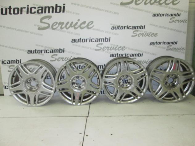 6.5JX16H2 ET37 SET 4 CERCHI IN LEGA DA 16 POLLICI 4 FORI LANCIA LYBRA SW 2.4 D 110KW 5M 5P (2002) RICAMBIO USATO LEGGERMENTE STRISCIATI DA SISTEMARE