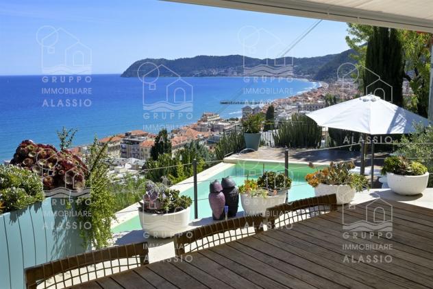 ESCLUSIVA PROPRIETÀ DI PRESTIGIO CON VISTA MARE TOTALE, PISCINA PANORAMICA E DEPENDANCE INDIPENDENTE - Foto 15