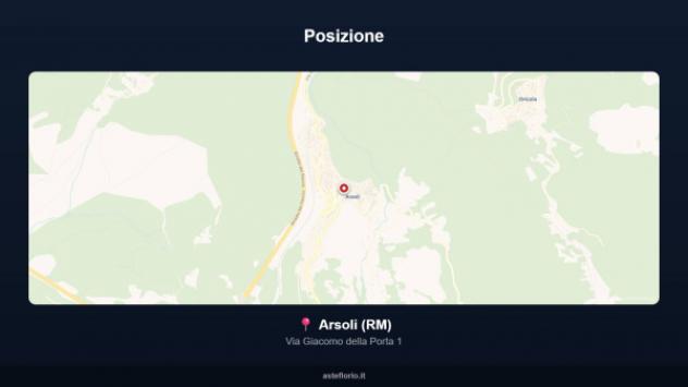 Immobile in asta di 122 m² con più di 5 locali in vendita a Arsoli - Foto 6