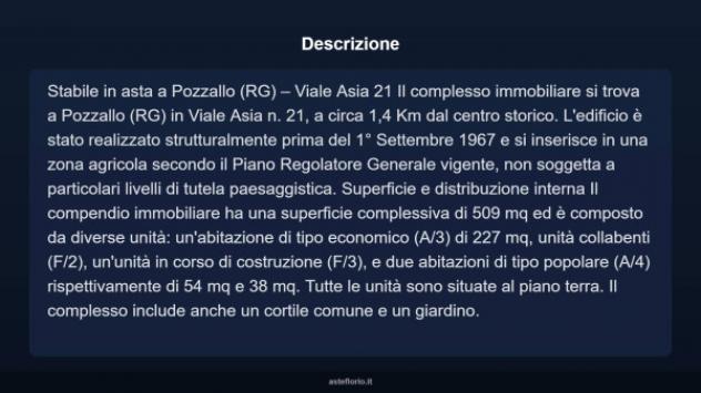 Immobile in asta di 509 m² in vendita a Pozzallo - Foto 4