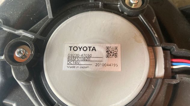 Ventola raffreddamento batteria Toyota C-HR Hybrid del 2021 (G9230-47050) - Foto 4
